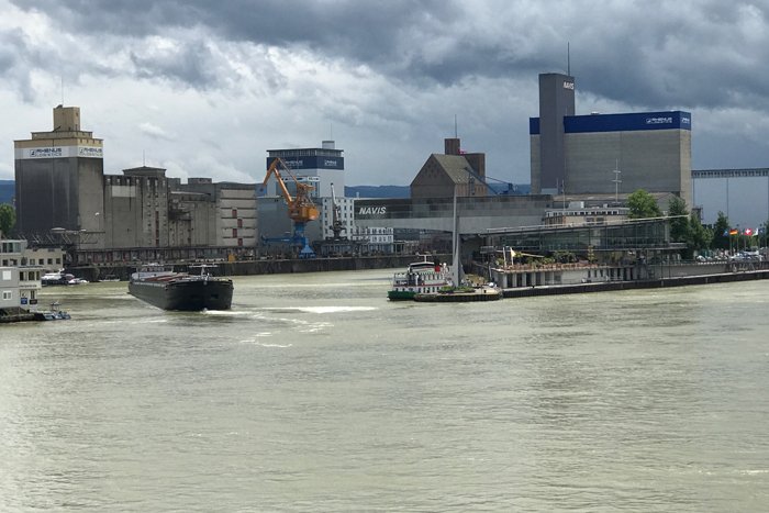 Basel seen from 3-Nations bridge